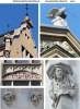 Restaurierungsdetails, Fassadenschmuck Ulm